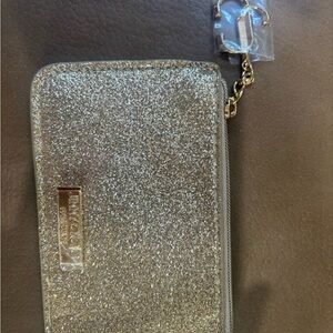 Jimmy Choo Sparkling Gold card holder